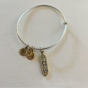 Alex and Ani Family Charm Bracelet Bangle